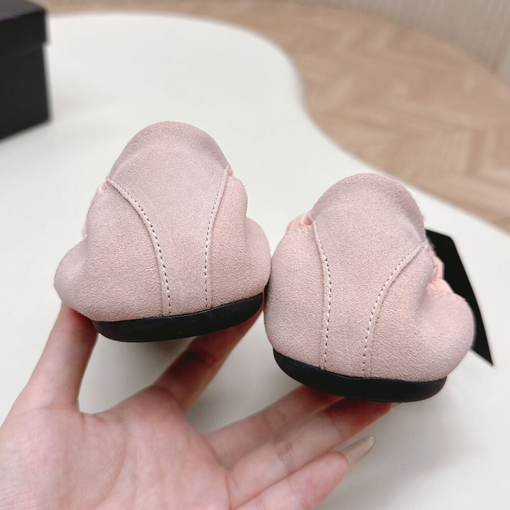 PRADA Collapse Re-Nylon and suede sneakers with metal toecap