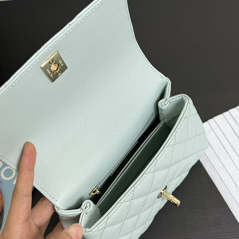 Chanel MINI COCO Handle Bag(HIGH-END GRADE)