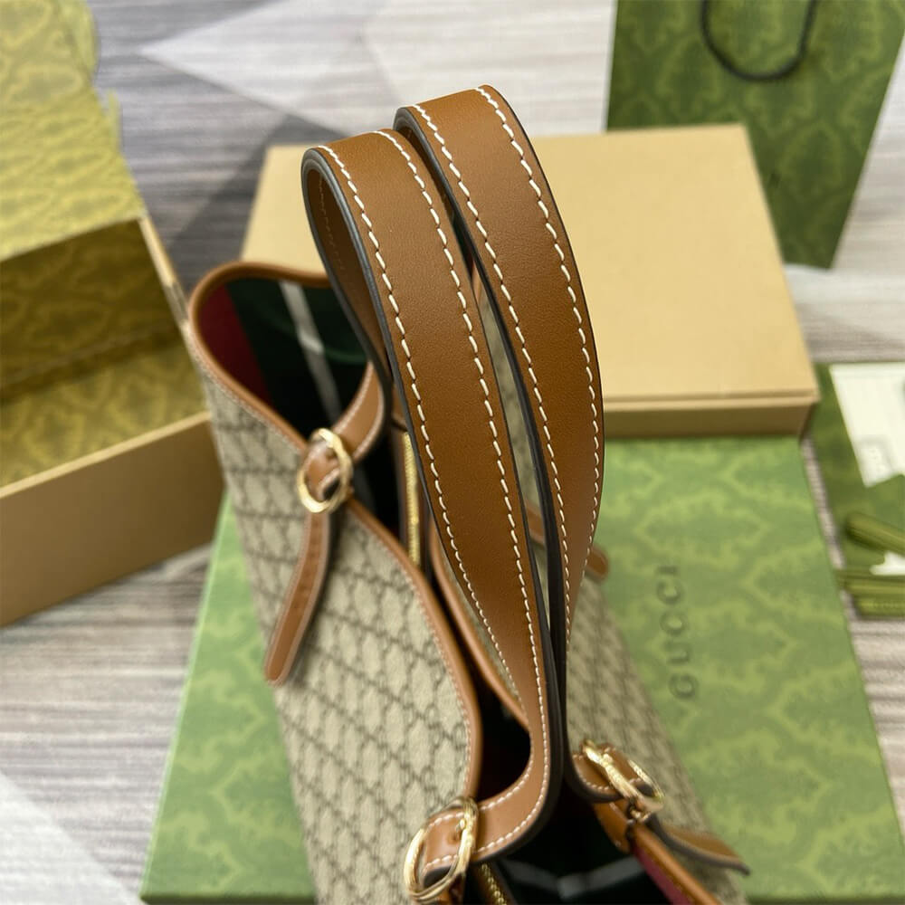 GG Emblem large tote bag