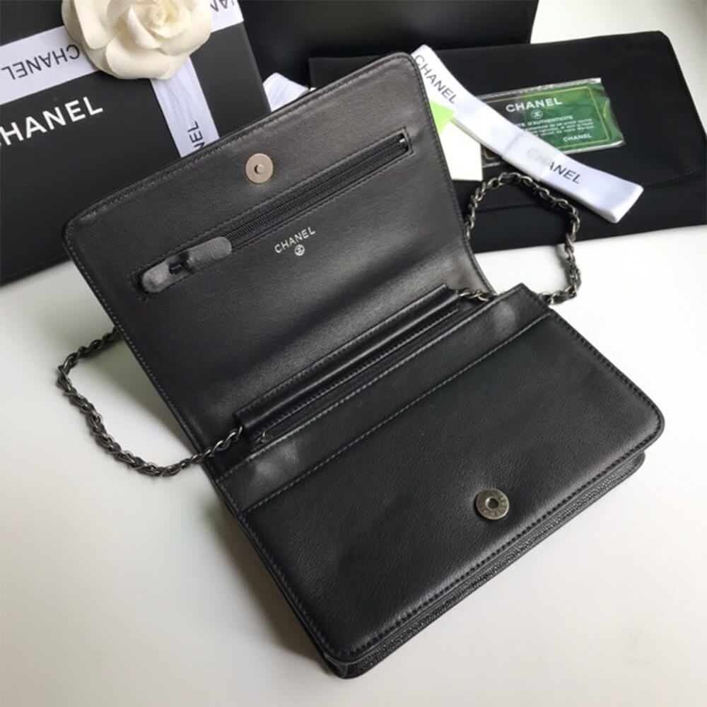 Chanel BOY CHANEL Wallet On Chain(high-end grade)