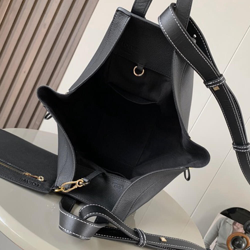 LOEWE Small Hammock bag in soft grained calfskin