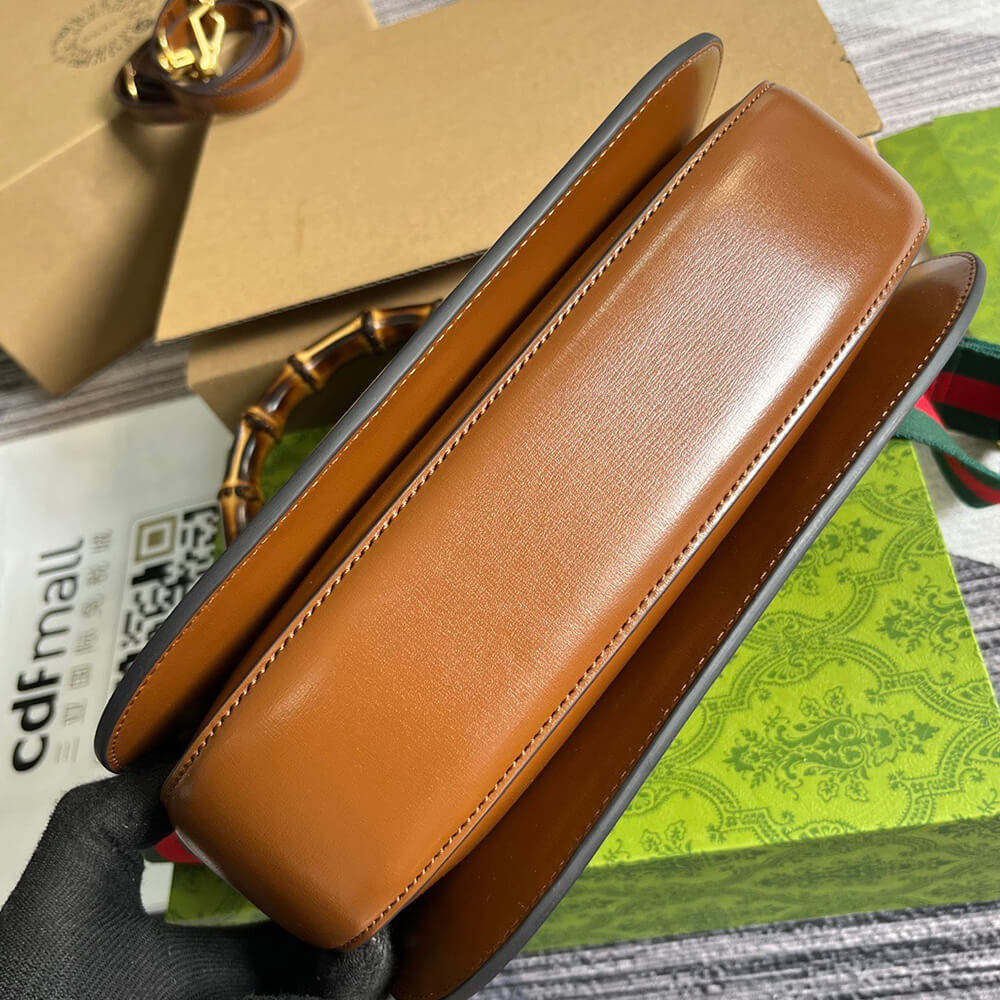 GUCCI BAMBOO 1947 MEDIUM TOP HANDLE BAG