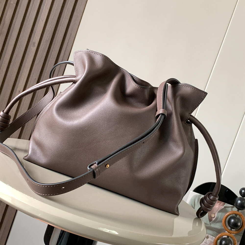 LOEWE Medium Flamenco clutch in nappa calfskin(HIGH-END GRADE)