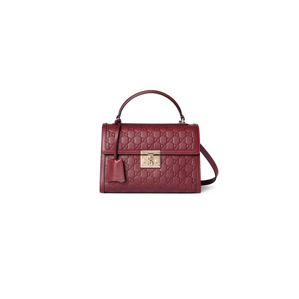 Gucci Padlock medium top handle bag