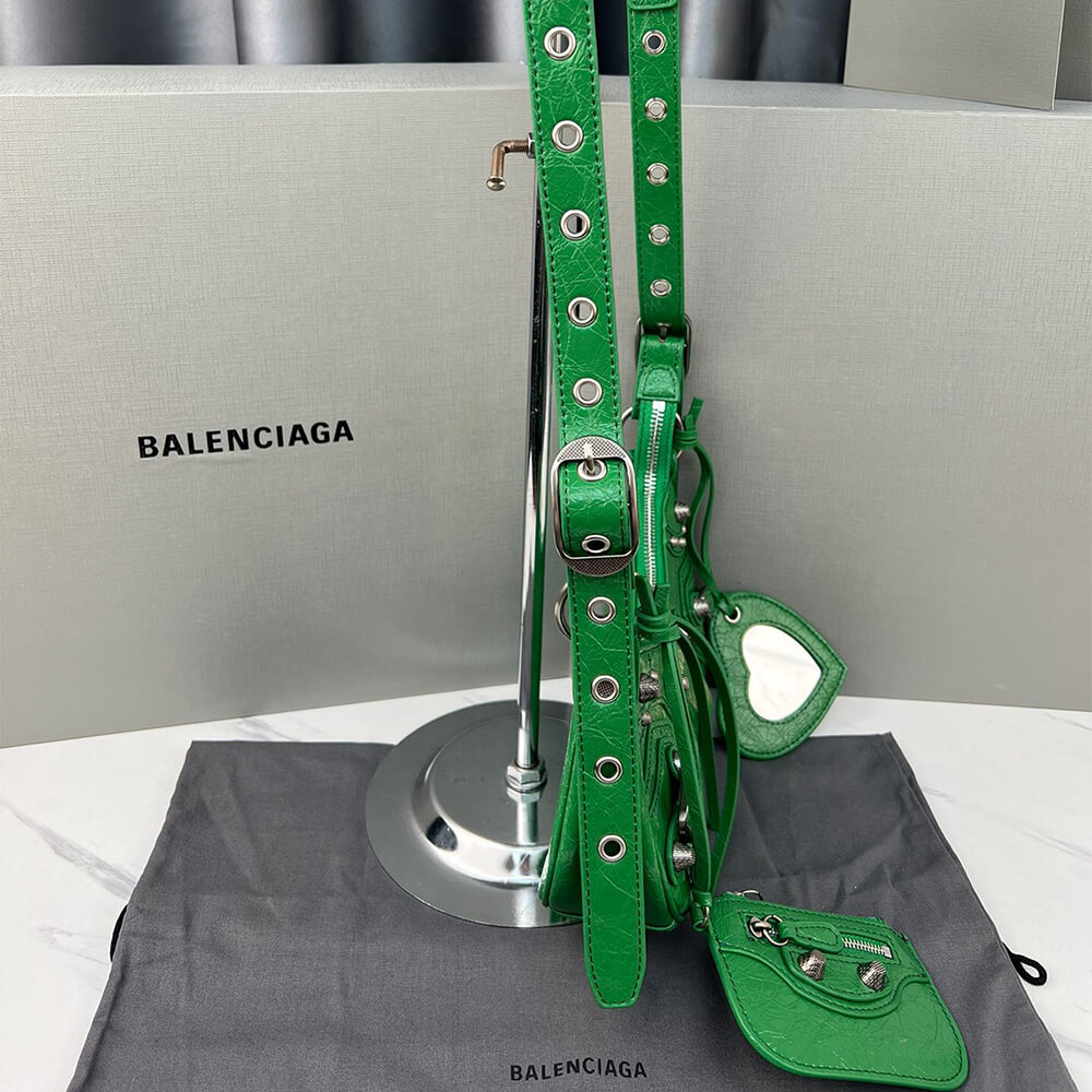 BALENCIAGA WOMEN S LE CAGOLE XS SHOULDER BAG