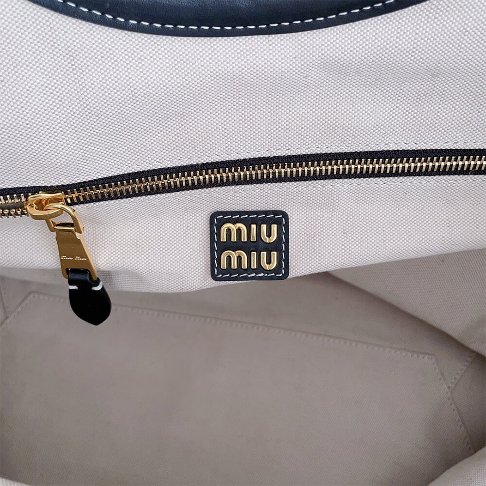 MIUMIU LARGE IVY LEATHER BAG(HIGH-END GRADE)