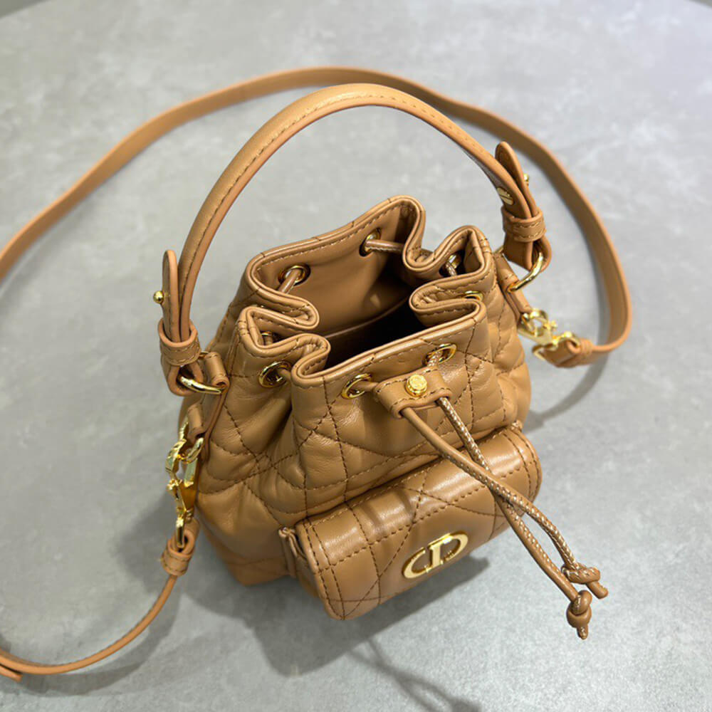 Dior Caro Nano Bucket Bag(HIGH-END GRADE)