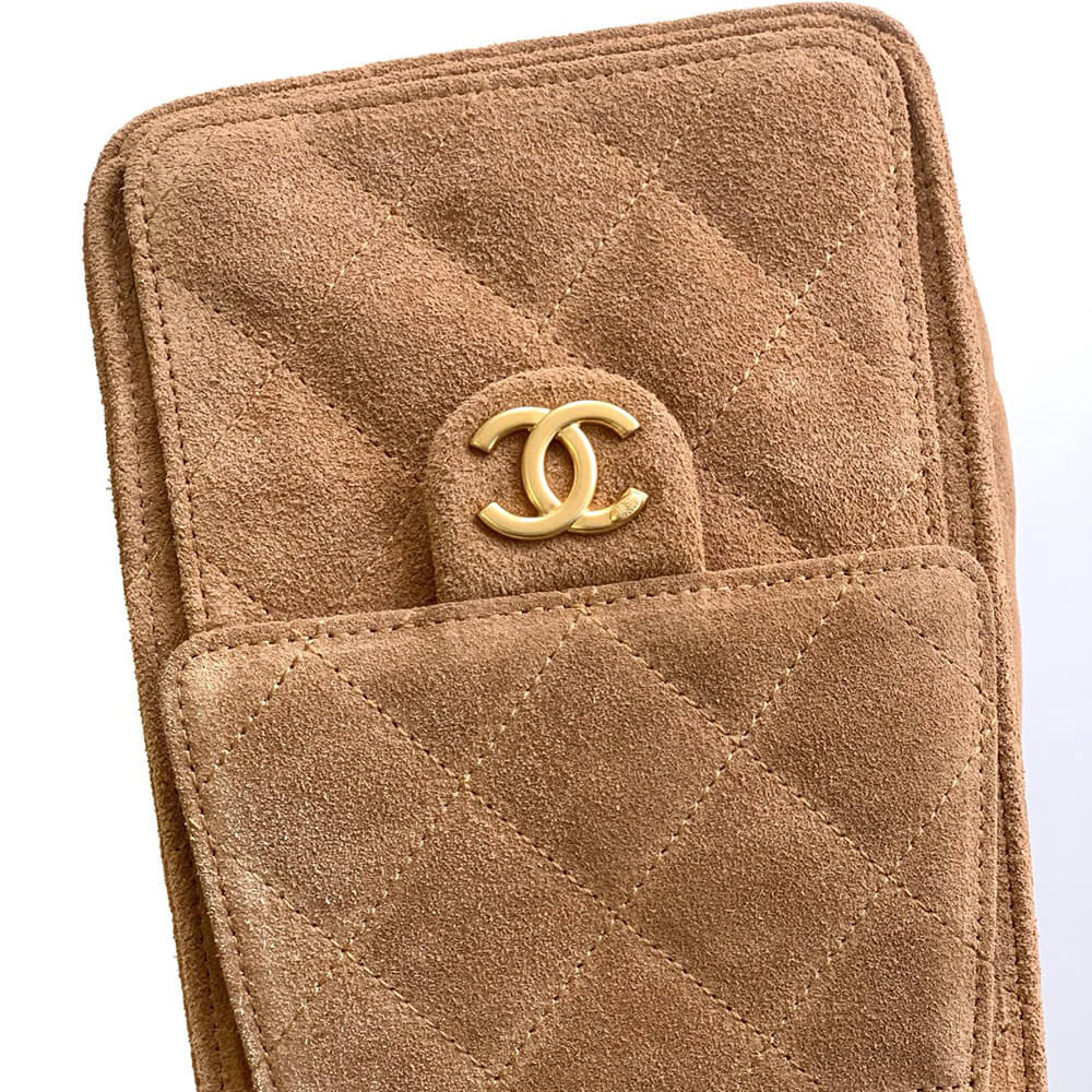 CHANEL 25 Small Handbag SUEDE(high-end grade)