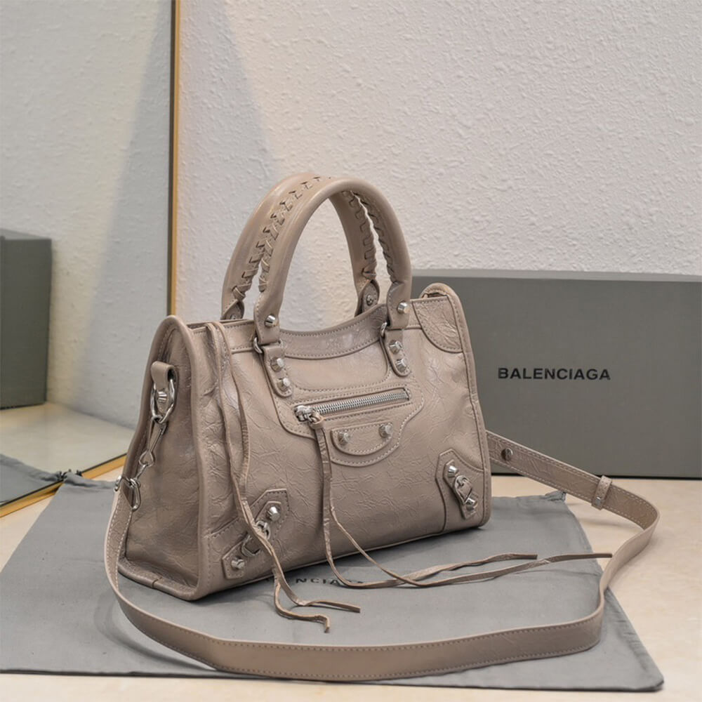 Balenciaga Women s Le City Bag Small(HIGH-END GRADE)