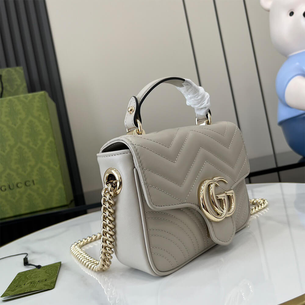 GG Marmont mini top handle bag