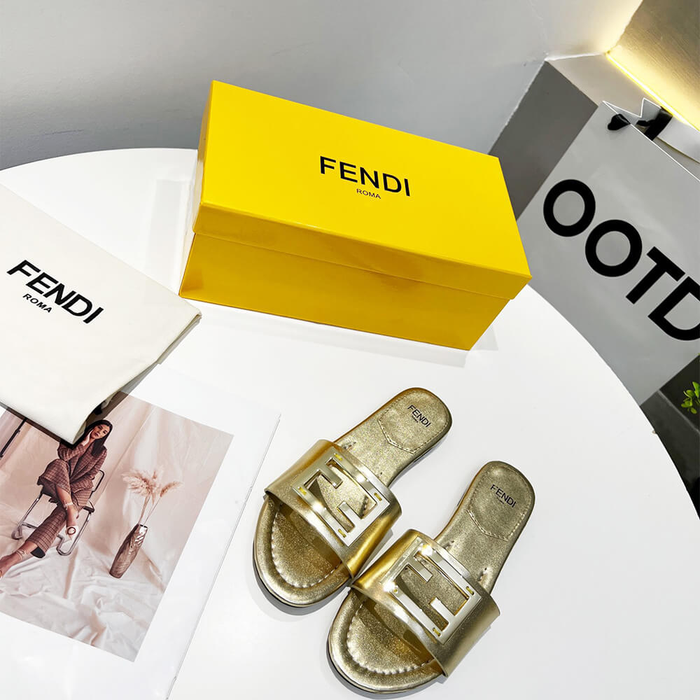 Fendi Baguette Slides