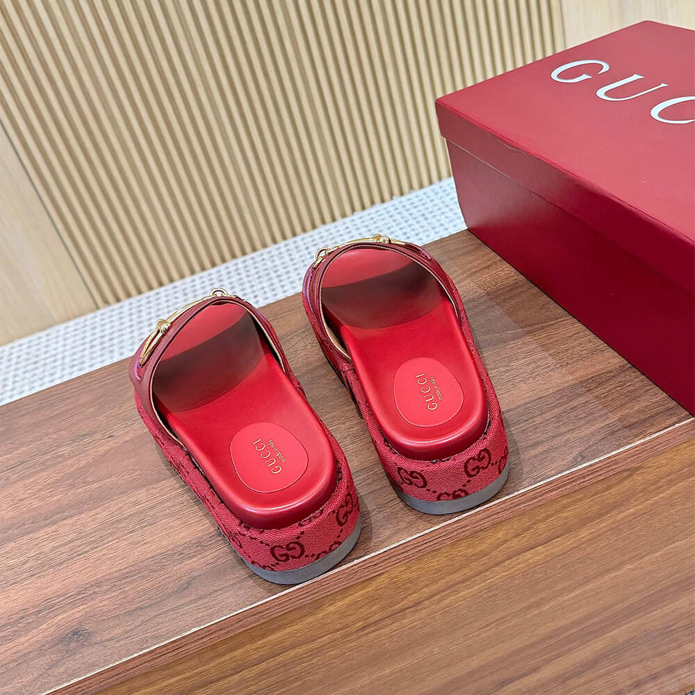 GUCCI Women s platform slide sandal