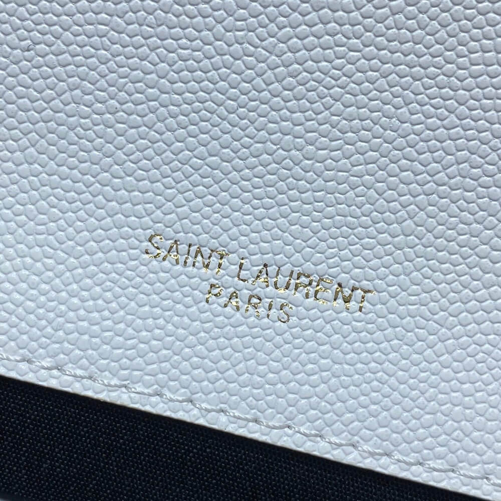 YSL kate medium in grain de poudre embossed leather