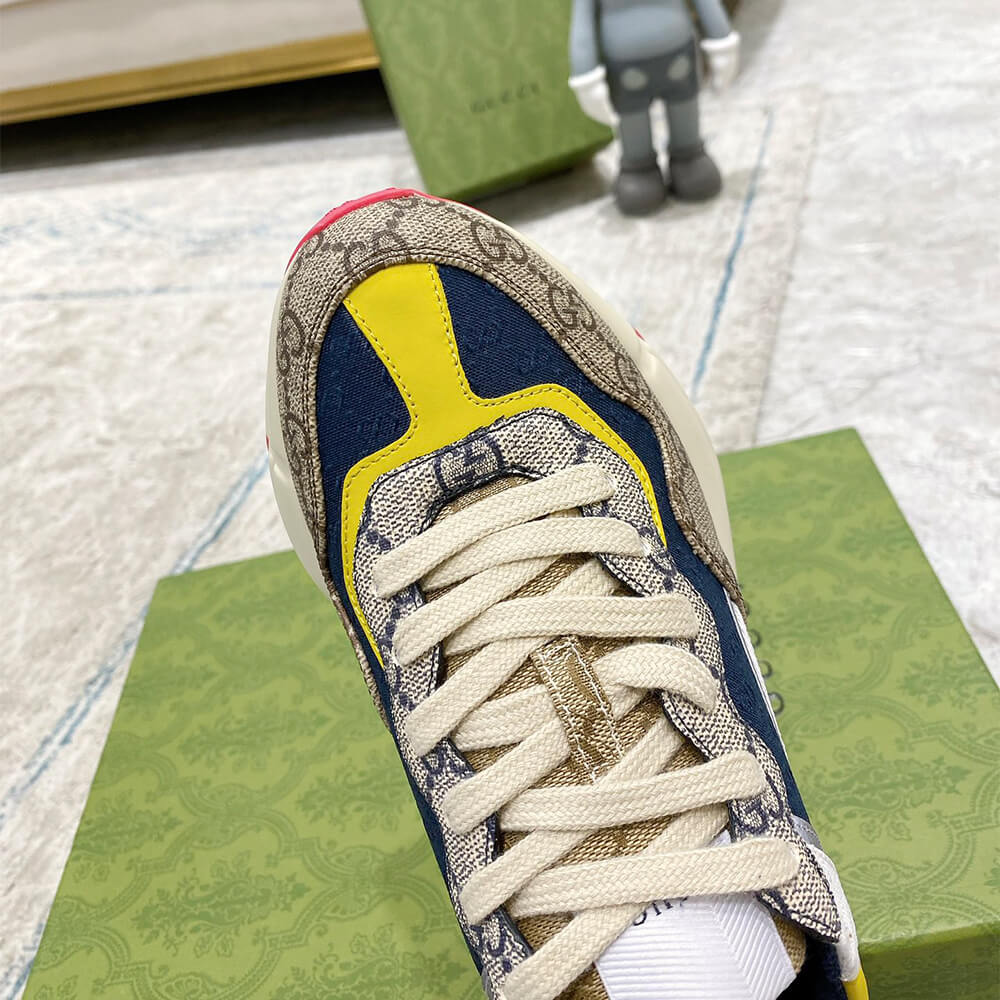 Gucci Multicolor GG Supreme Rhyton Sneaker