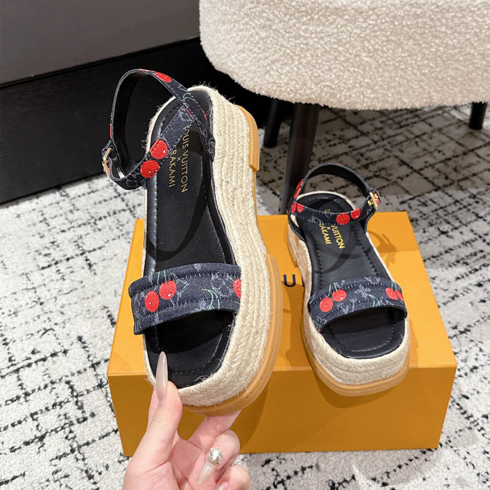 LV x TM Maya Platform Sandal