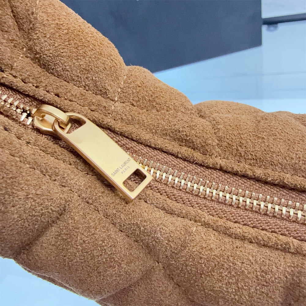 YSL ICARINO in quilted suede(HIGH-END GRADE)