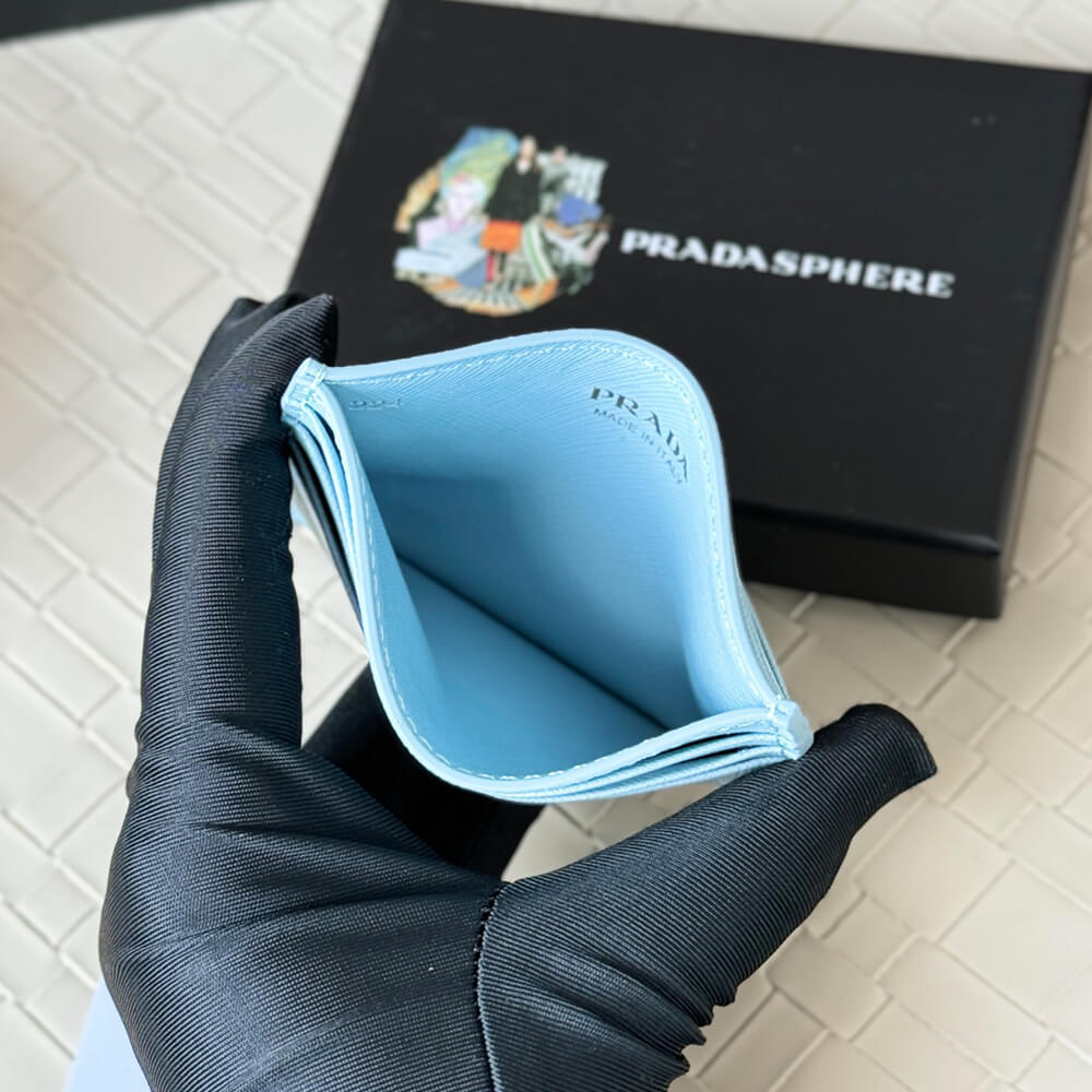 Prada Saffiano Leather Card Holder