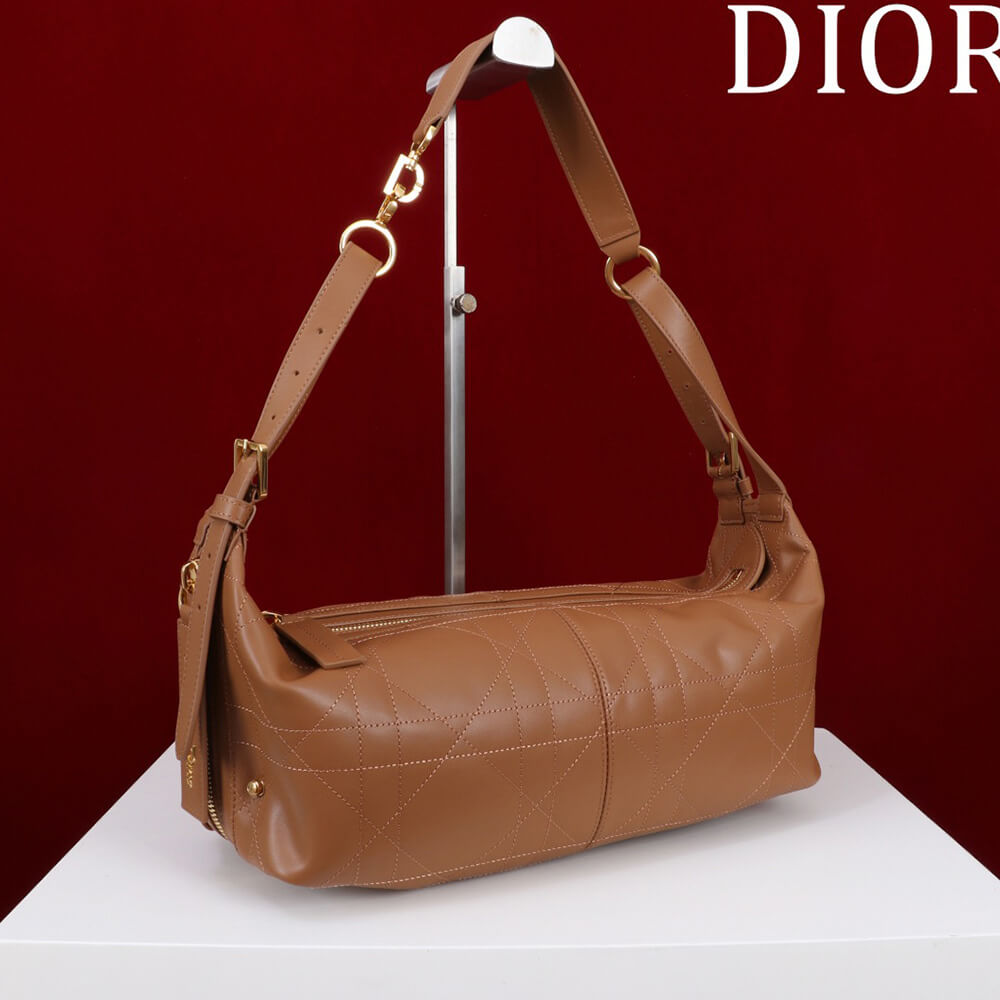 Dior Medium D-Journey Bag in Vintage Smooth Calfskin(HIGH-END GRADE)