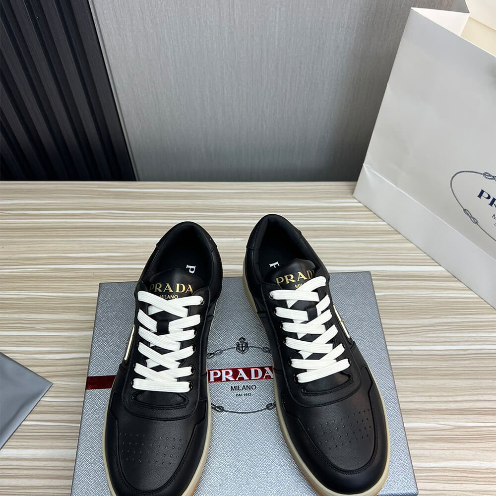 Prada Downtown nappa leather sneakers