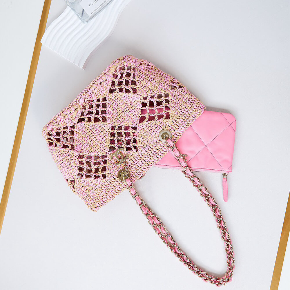 CHANEL Small Shopping Bag(high-end grade)