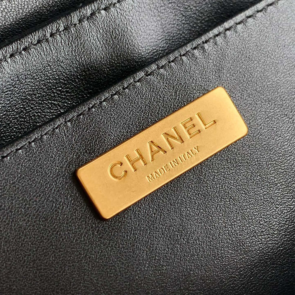 CHANEL Mini Flap Bag with Top Handle(HIGH-END GRADE)