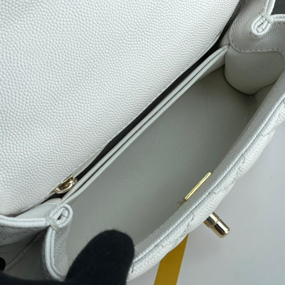 Chanel MINI COCO Handle Bag(HIGH-END GRADE)