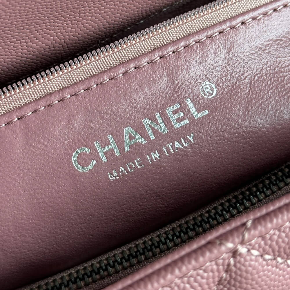 CHANEL Large Flap Bag With Top Handle(high-end grade)