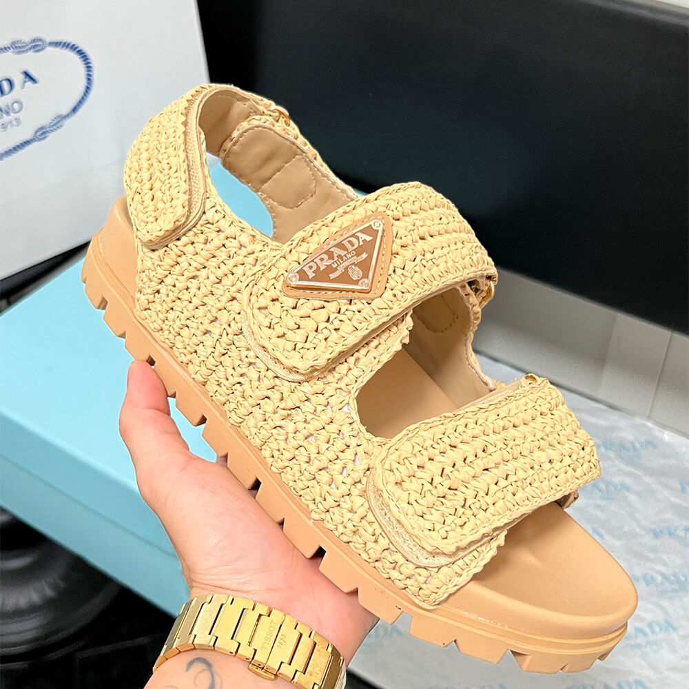 Prada Crochet sandals