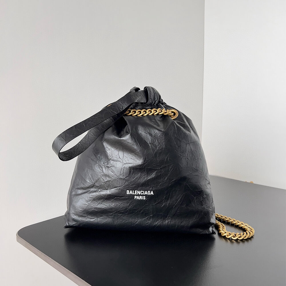 Balenciaga Women s Crush Tote Bag Small(HIGH-END GRADE)