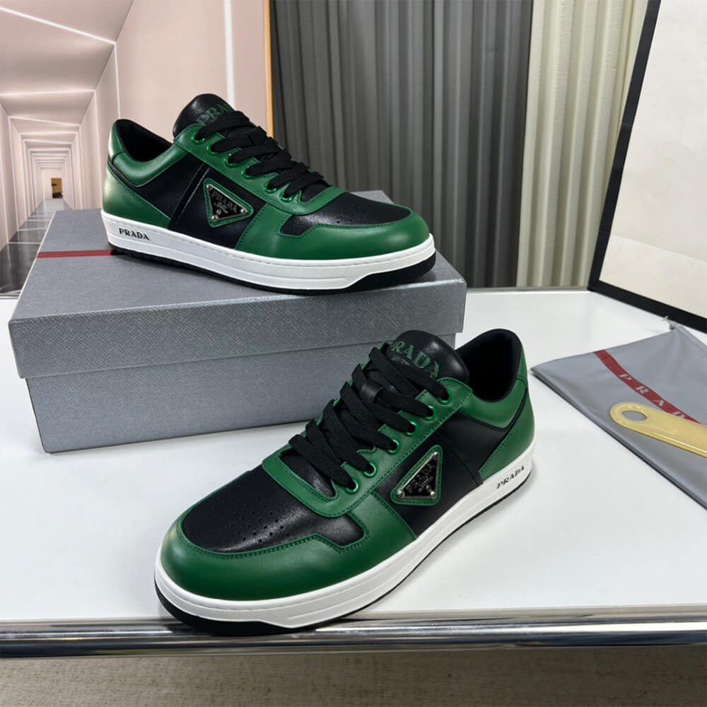 Prada Downtown nappa leather sneakers