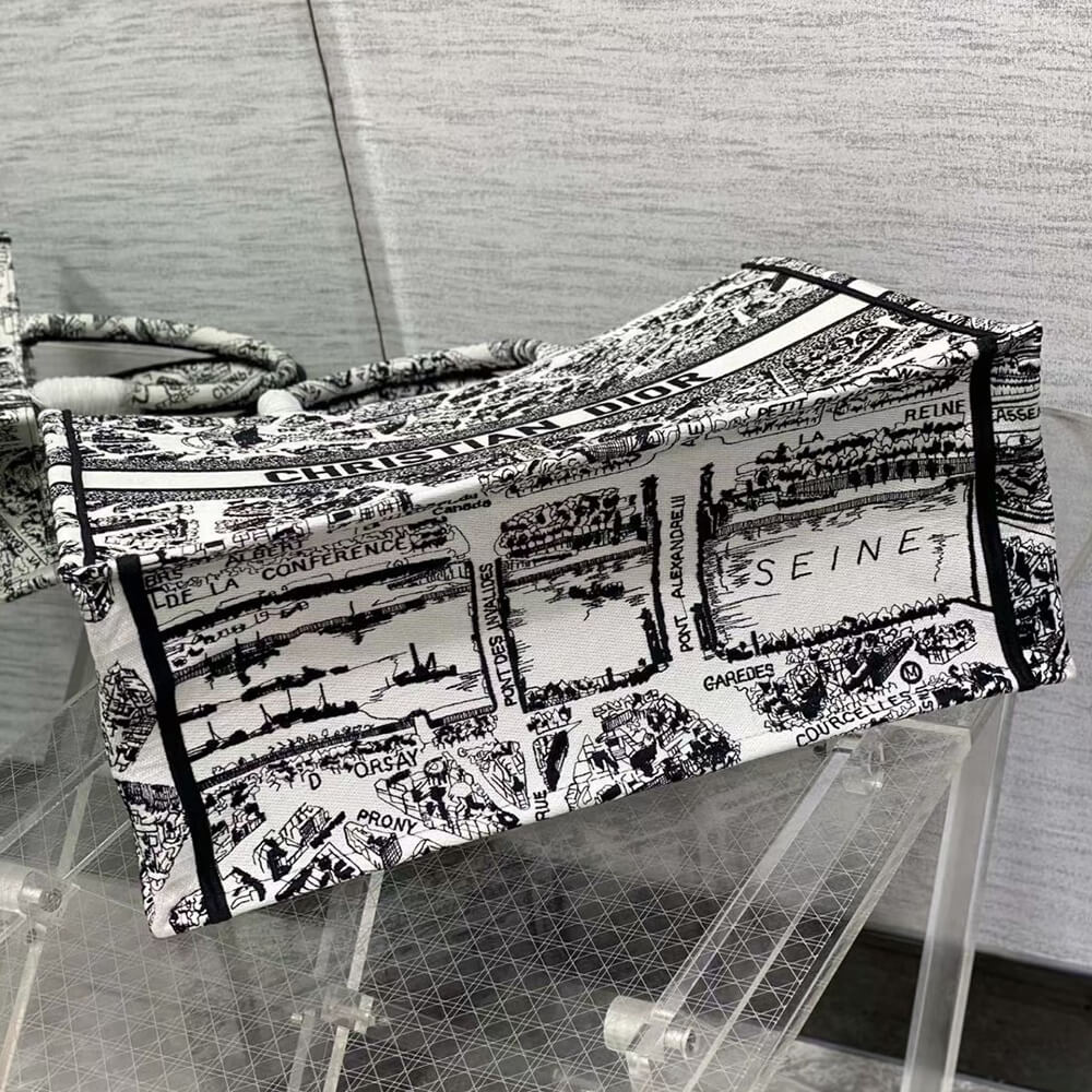 LARGE DIOR BOOK TOTE