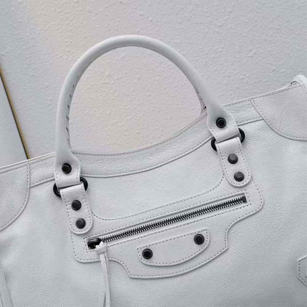 Balenciaga Women s Le City Bag Medium(HIGH-END GRADE)