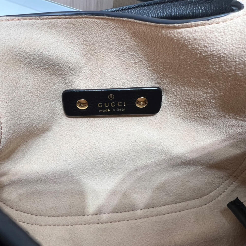 Gucci Softbit medium top handle bag(HIGH-END GRADE)