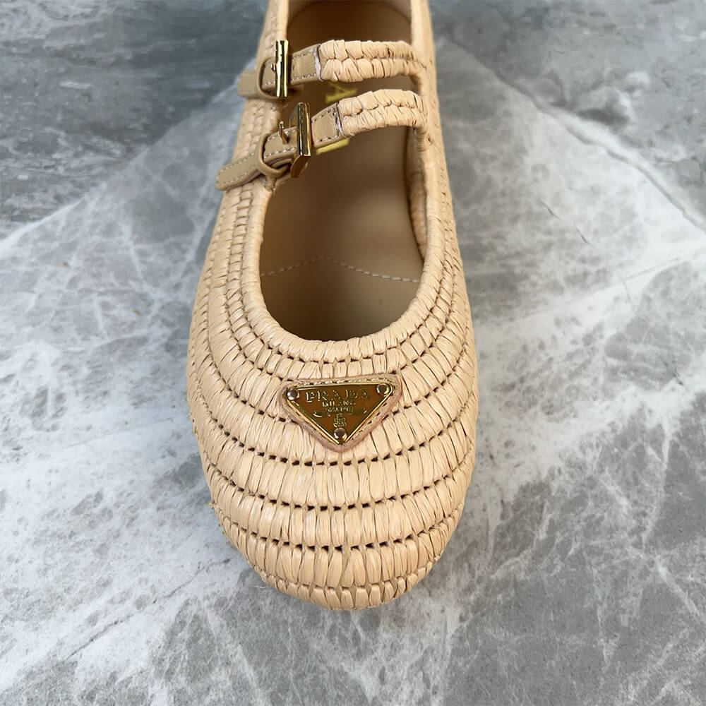 PRADA Crochet ballerinas