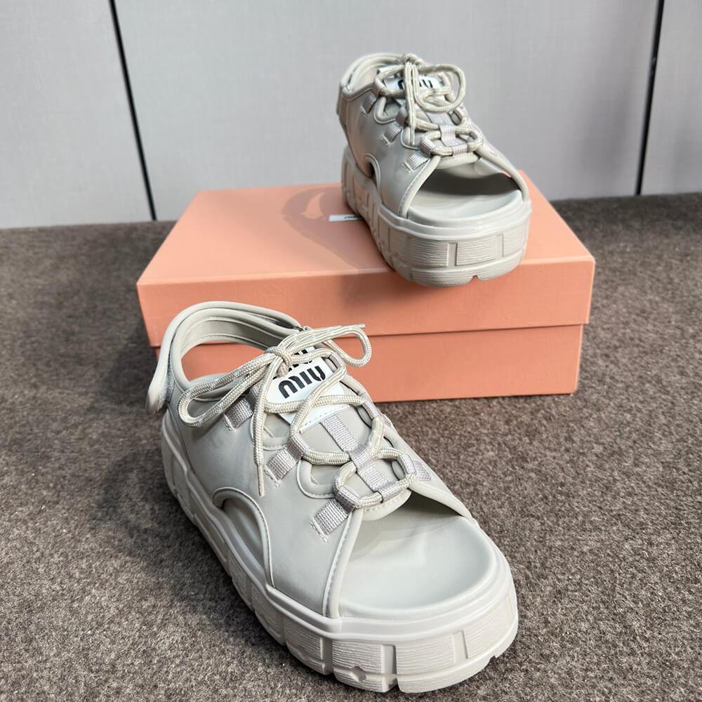 MiuMiu Chunky neoprene sandals