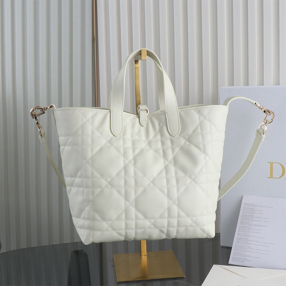 Medium Dior Toujours Vertical Tote Bag(high-end grade)
