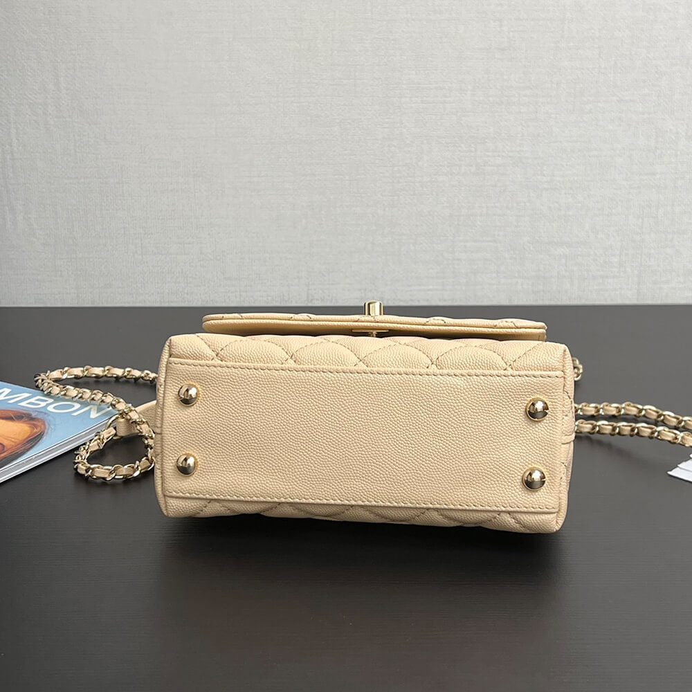 Chanel MINI COCO Handle Bag(HIGH-END GRADE)