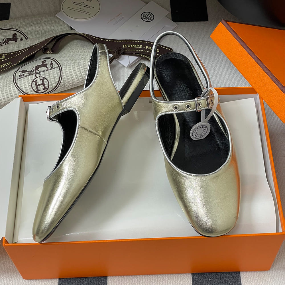 HERMES Kleo slingback