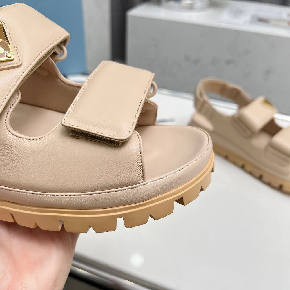 PRADA Nappa leather sandals