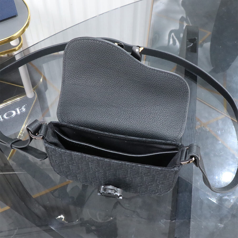 Dior Mini Saddle Messenger Bag with Flap