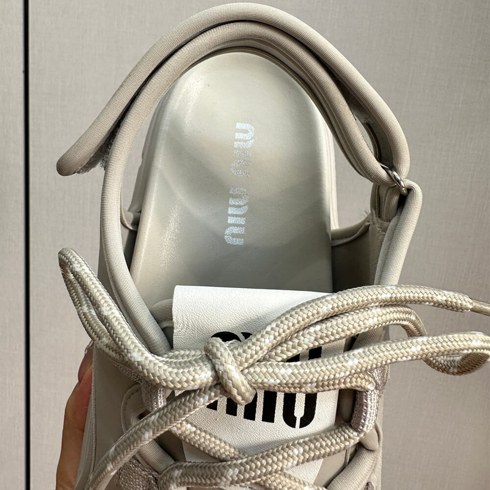 MiuMiu Chunky neoprene sandals